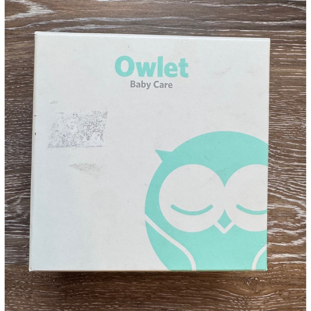 Owlet Smart Baby Monitor Base Station with Two Sock Sizes and Sensor Mint White